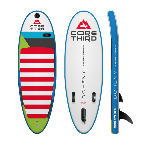 DOHENY 7'8" Inflatable Paddle board - Complete Kit