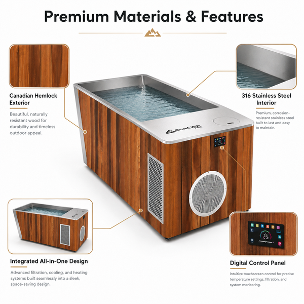 Glacier Pro – All-in-One Cold Plunge
