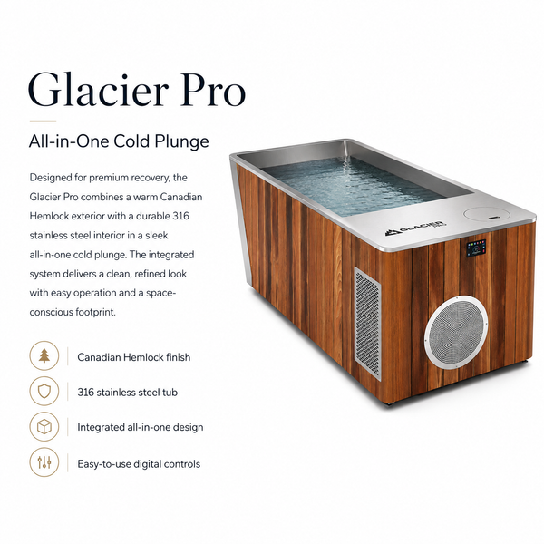 Glacier Pro – All-in-One Cold Plunge